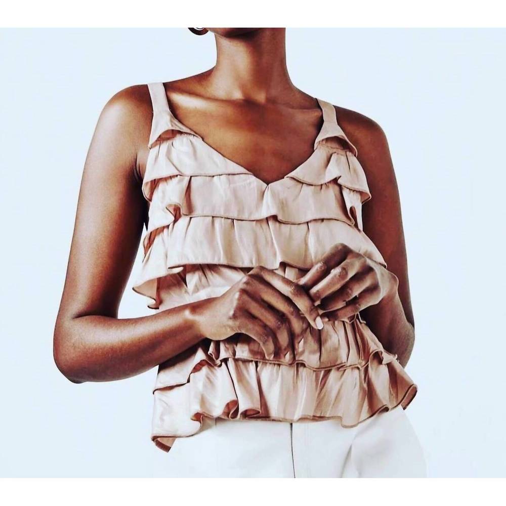 NEW AS BY DF britt cami in blush